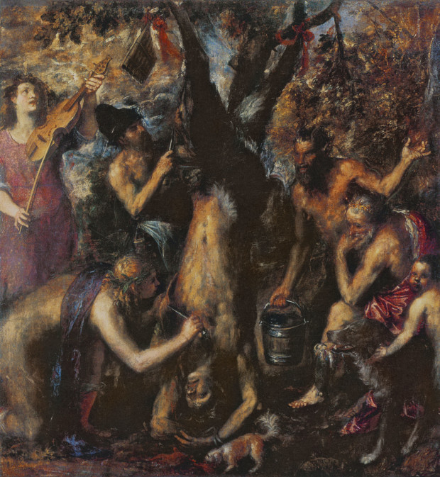 Titian, The Punishment of Marsyas, 1570-76, National Museum, Kroměříž