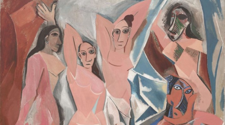 cubism Pablo Picasso, Les Demoiselles d’Avignon, 1907, The Metropolitan Museum of Modern Art, New York, NY, USA. Detail.