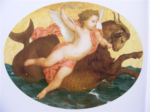 William-Adolphe Bouguereau, Cupid On A Sea Monster, 1857