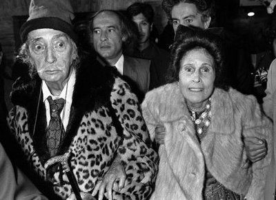 Dali and Gala in their late years