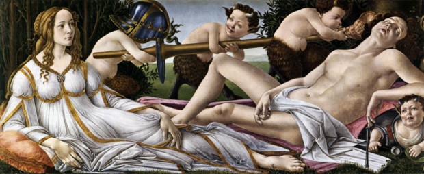 Sandro Botticelli, Venus and Mars, c. 1485, National Gallery London