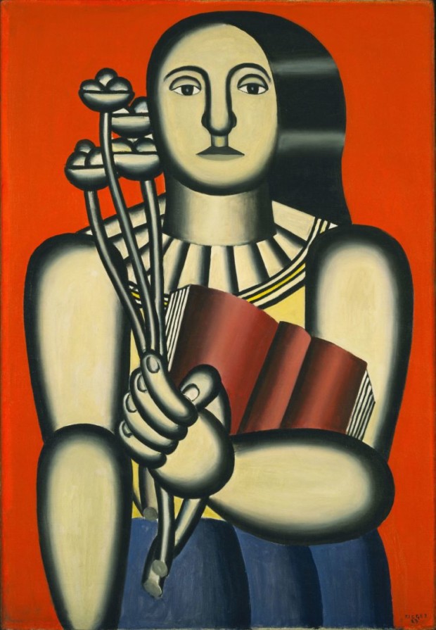 Fernand Léger, Woman with a Book, 1923, MoMA