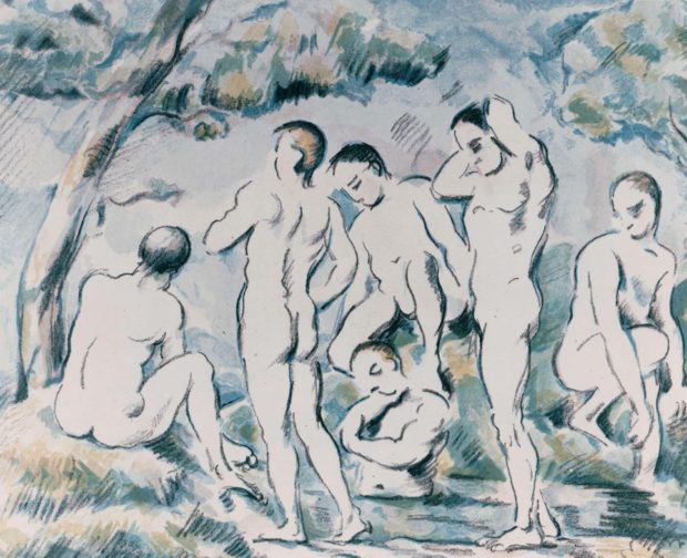 52.-Cezanne---The-Small-Bathers-(color)