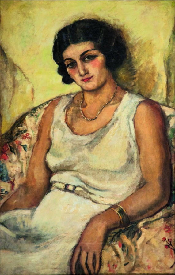 Klarra Szepessy, by Amrita Sher-Gil, 1932, NGMA Mumbai
