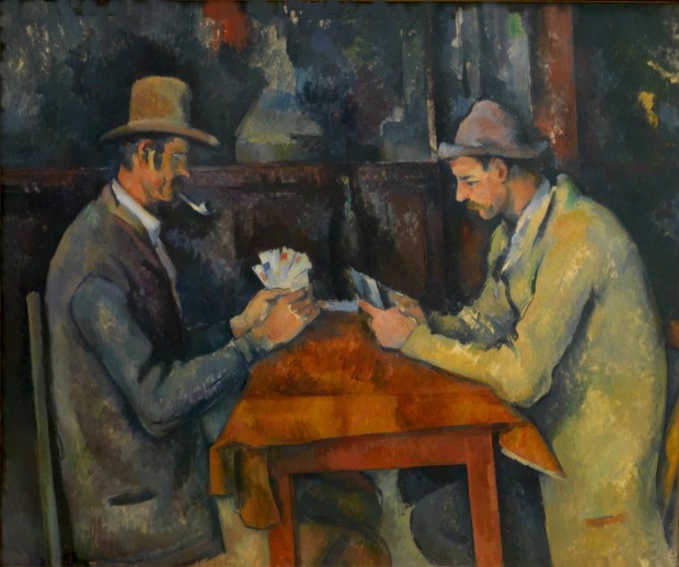 The Card Players 1892–95 Oil on canvas, 60 x 73 cm Courtauld Institute of Art, London
