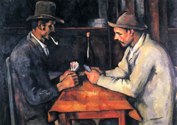 The Card Players 1892–93 Oil on canvas, 97 × 130 cm Private collection