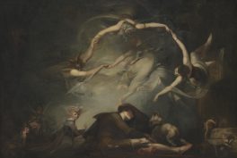 Henry Fuseli The Shepherd’s Dream, from ‘Paradise Lost’ 1793