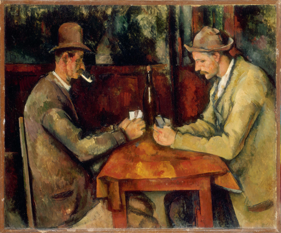 Paul Cezanne And Card Players - DailyArtMagazine.com - Art History Stories