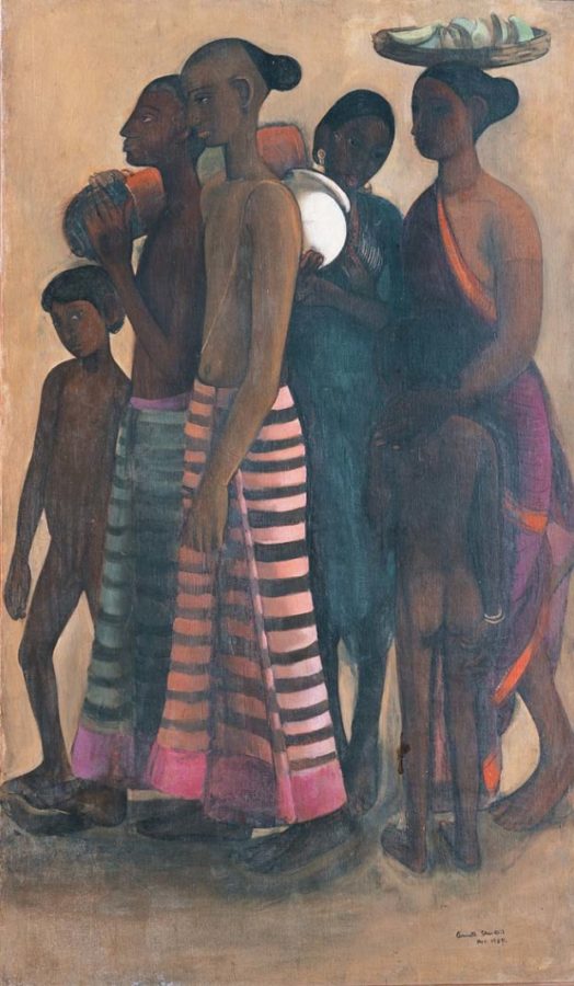 Amrita Sher-Gil, South Indian Villagers Going to Market, 1937, From the Collection of: Vivan and Navina Sundaram, New Delhi