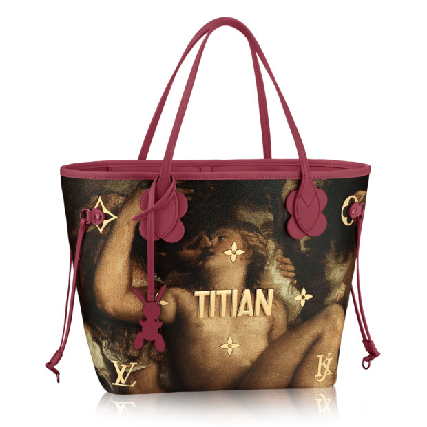 Jeff Koons Louis Vuitton bag titian