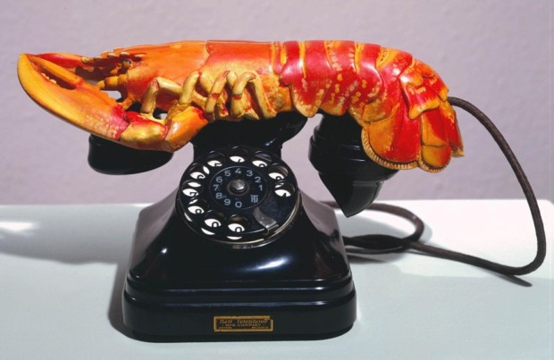 Salvador Dali, Lobster Telephone, 1936, Tate, London, UK. 