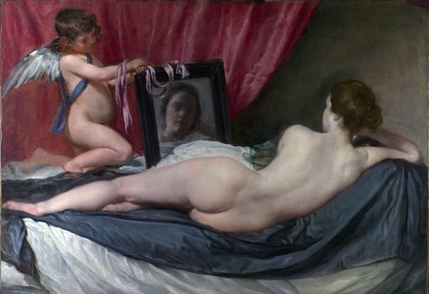 Diego Velázquez, Rokeby Venus, c. 1647–51, National Gallery, London nude maja