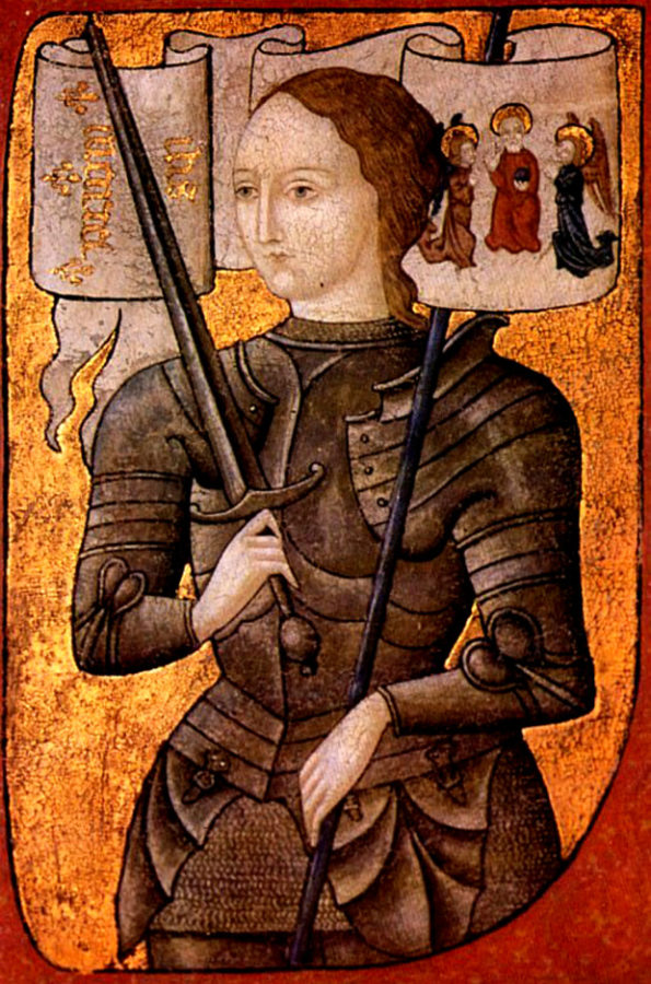 joan arc culture Joan of Arc, 15th Century miniature, Archives International