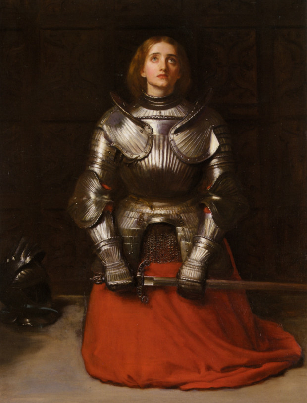 joan arc cultureJohn Everett Millais-Joan of Arc (1885), Private Collection