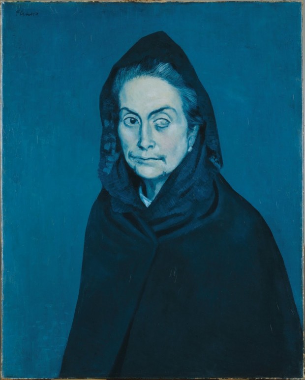 Pablo Picasso, La Celestine (Women with a cataract), 1904, private collection Picasso Blue Period