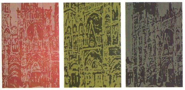 Roy Lichtenstein, Rouen Cathedral Set No 2, 1969, lichtenstein's art
