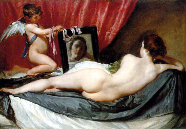Scandalous Nudes Art Rokeby Venus, Diego Velazquez, 1647, National Gallery, London