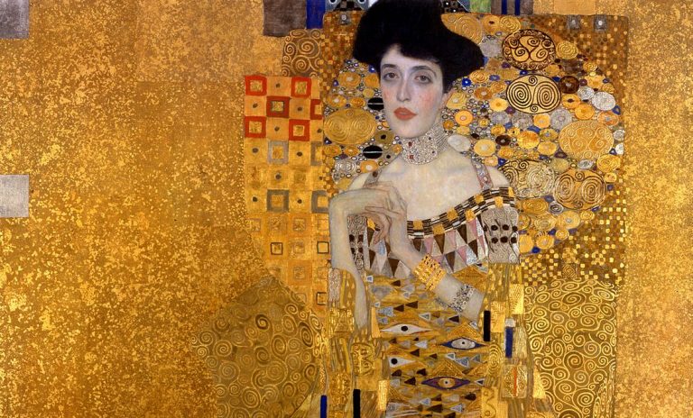 adele bloch bauer klimt: Gustav Klimt, Portrait of Adele Bloch-Bauer I, 1907, Neue Galerie, New York, NY, USA.
