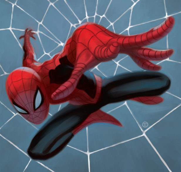 Spiders in art: Cullen Bunn, Neil Edwards, Spider-Man, Marvel: Season One. Marvel Comics.