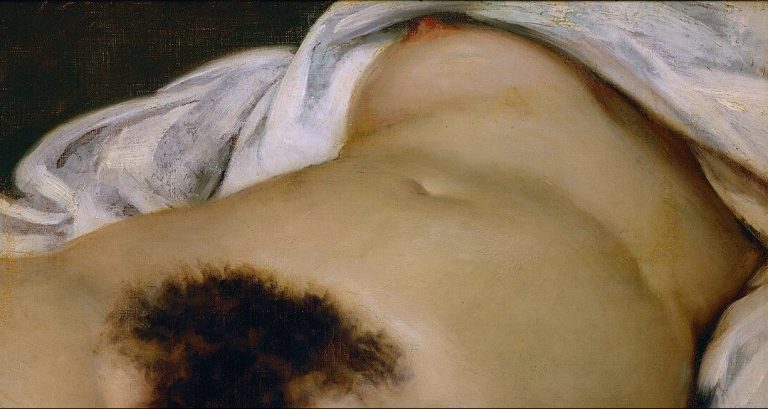 The Origin of the World: Gustave Courbet, The Origin of the World, 1866, Musée d’Orsay, Paris, France. Detail.
