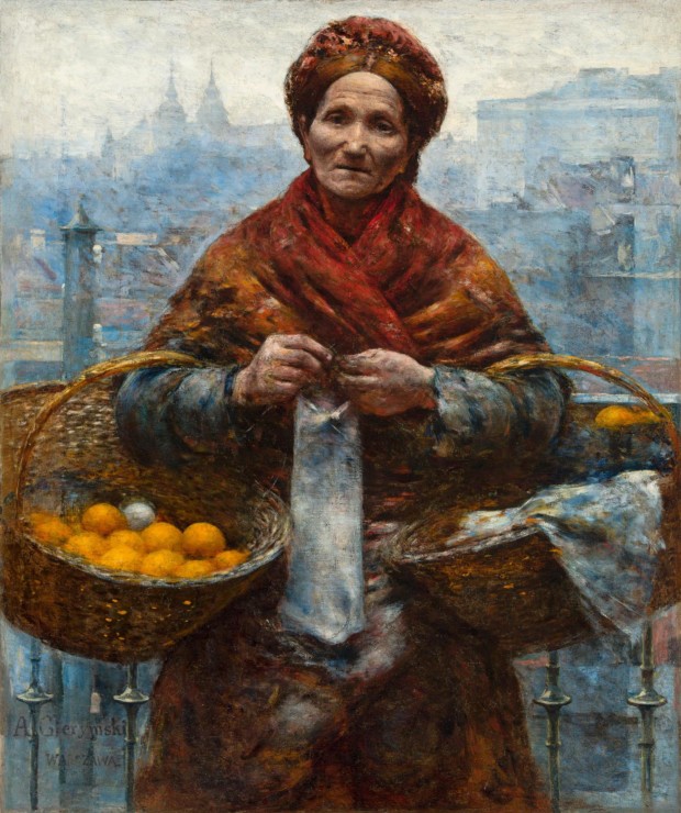 Jewess with Oranges, Aleksander Gierymski, 1880-1881, National Museum in Warsaw