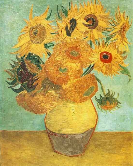 Van Gogh Sunflowers live Van Gogh Sunflowers live “Sunflowers” (1888 or 1889), from the Philadelphia Museum of Art. Credit Philadelphia Museum of Art