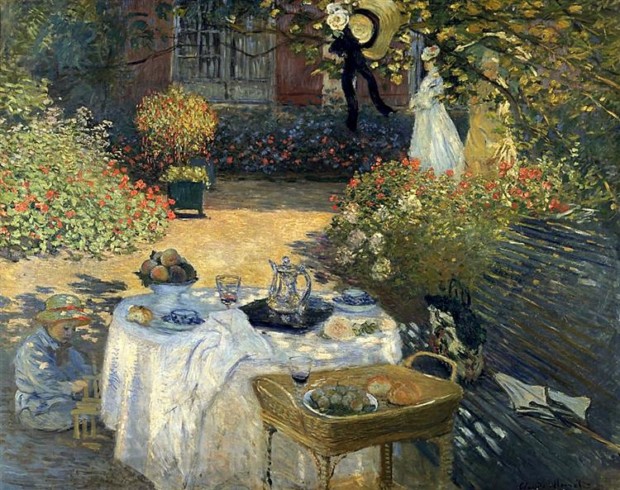 Picnic Inspirations Art: Claude Monet, The Luncheon