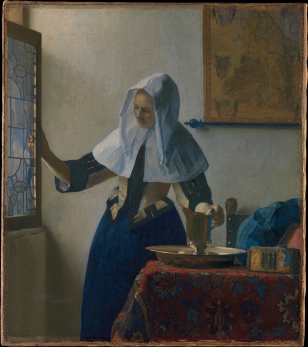 Johannes Vermeer, Young Woman with a Water Pitcher, ca. 1662, The Metropolitan Museum of Art, New York