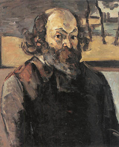 Self Portrait, Paul Cézanne, 1873-1876, Musée d’Orsay, Cézanne’s Postimpressionist Portraits 