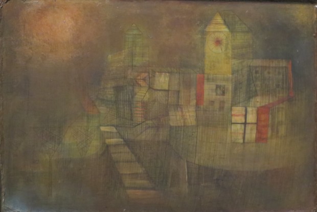 Paul Klee, Small Village in the Autumn Sun, 1925, LACMA, Los Angeles, California, Klee's Autumn