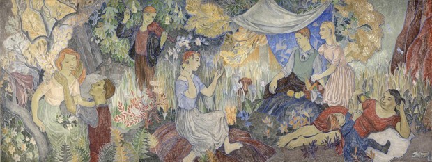Tove Jansson, Party in the Countryside, Helsinki Art Museum