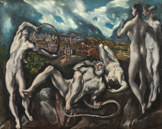 Laocoön, El Greco (1610-1614) ; National Gallery of Art, Washington , influence of El Greco on expressionism