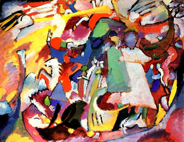 All Saints Day 1, Wassily Kandinsky, 1911, Lenbachhaus, Munich, All Saints Day in Paintings
