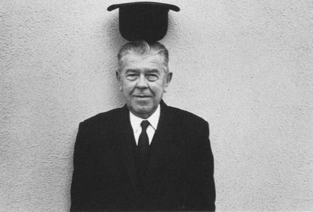 René Magritte, 1965, artsy halloween costume