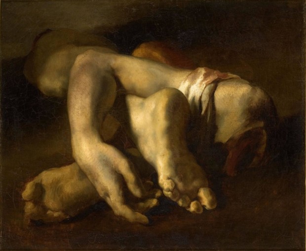 creepy paintings Théodore Géricault, “Anatomical Pieces