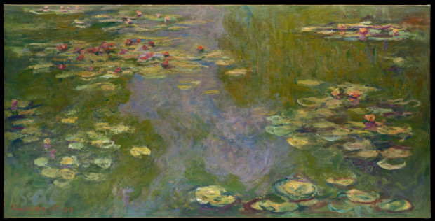 Water lilies, 1919, Claude Monet Claude Monet’s Garden