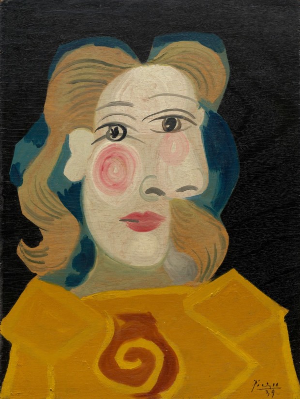 Head of Woman (Dora Maar), Pablo Picasso, 1939, Guggenheim Museum, Pablo Picasso and his Women