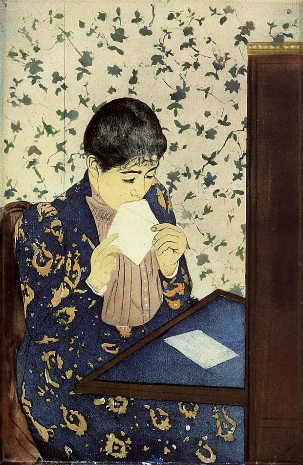 Mary Cassatt, The Letter, 1890-1891, National Gallery of Art - Washington DC