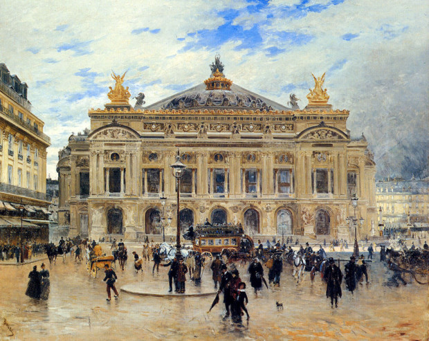 Grand Opera House, Paris by Frank Myers Boggs Parisian landmarks