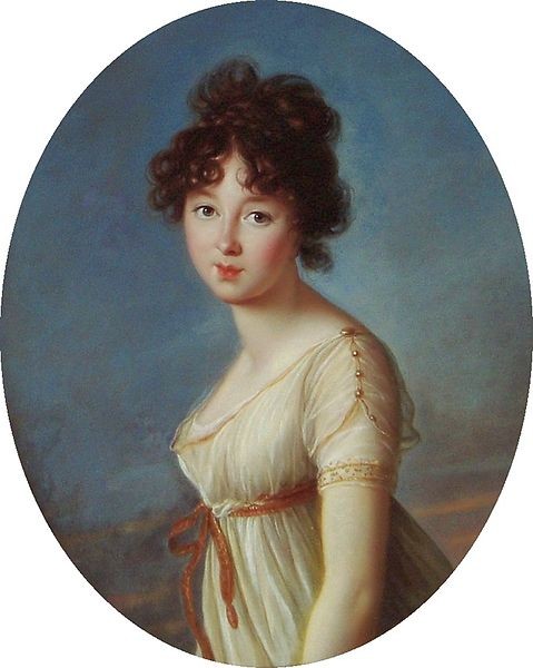 Portrait of Aniela Czartoryska nee Radziwiłł, Élisabeth Vigée-Le Brun, 1802, National Museum of Warsaw, Élisabeth Vigée-Le Brun and the Women in her Portraits