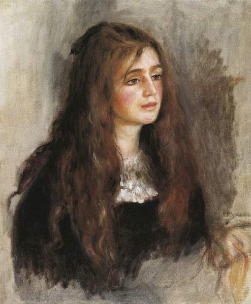 Portret de Julie Manet, Pierre-Auguste Renoir, 1894, Musée Marmottan Monet, Julie Manet – the Beauty of Impressionism