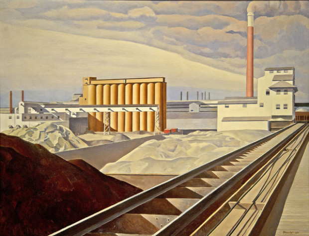 Ford River Rouge Complex: Charles Sheeler, Classic Landscape, 1931, National Gallery of Art, The Ebsworth Collection, Washington, DC, USA.
