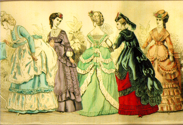 Women in Rosetti's Art: Illustration from a Victorian England fashion magazine. University of Toledo.