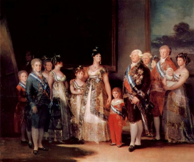 Francisco Goya, Charles IV of Spain and his family, 1800, Museo del Prado, Madrid, Spain, goya career