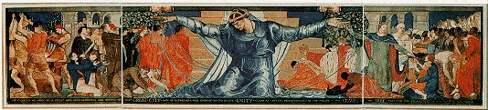 Violet Oakley, International Unity and Understanding, frieze at the Pennsylvania State Capitol, Harrisburg, PA, USA.