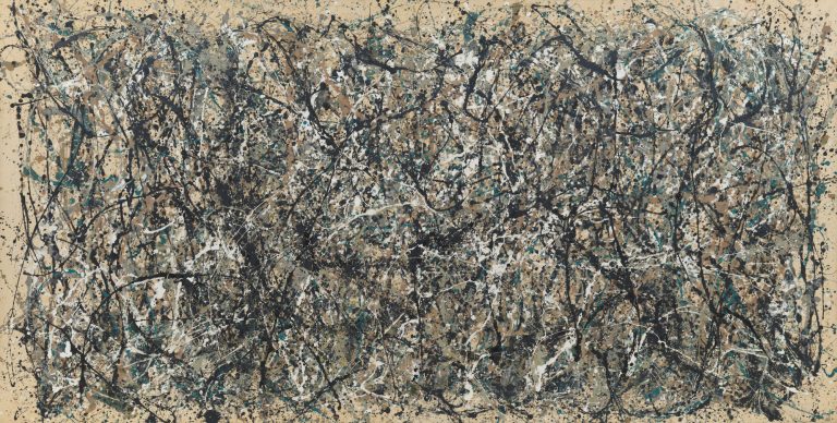 Jackson Pollock: Jackson Pollock, One: Number 31, 1950, MoMA, New York, NY, USA.
