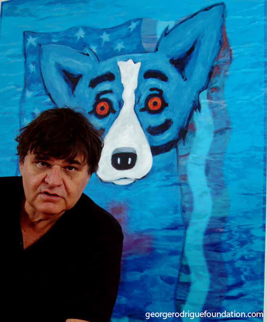 Blue Dog By George Rodrigue 