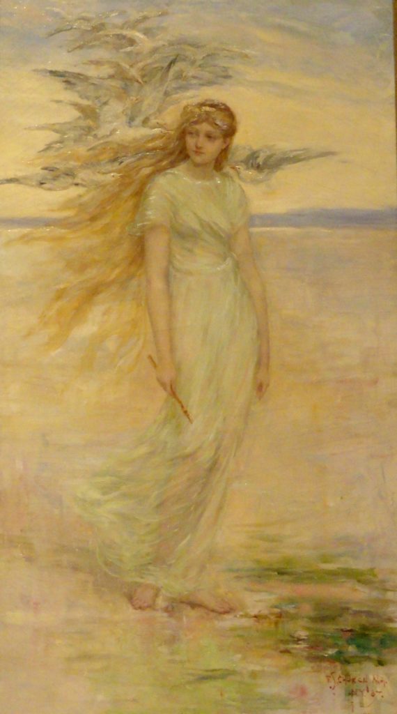 Frederick Stuart Church, The Viking's Daughter, 1887, oil on canvas, Smithsonian American Art Museum, Gift of John Gellatly