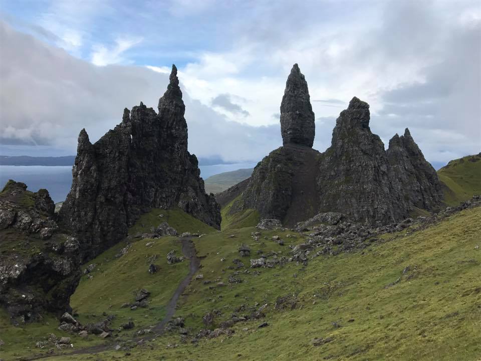 21st century grand tour: View from the Old Man of Storr, Isle of Sky, Scotland, UK. Courtesy of the author. 