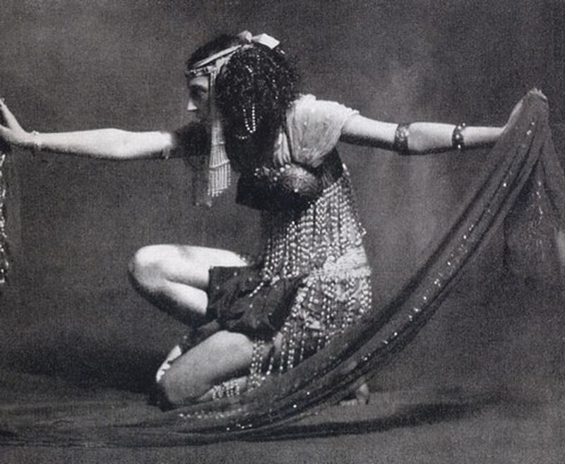 Ida Rubinstein, Cleopatre, 1909 